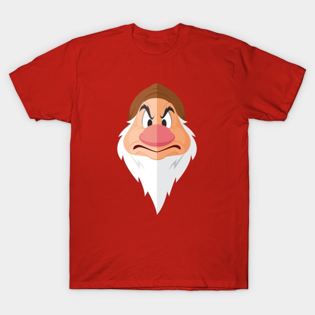 Grumpy T-Shirt by AJIllustrates